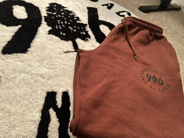 Made in Sac Premium Sweatpants (Brown)